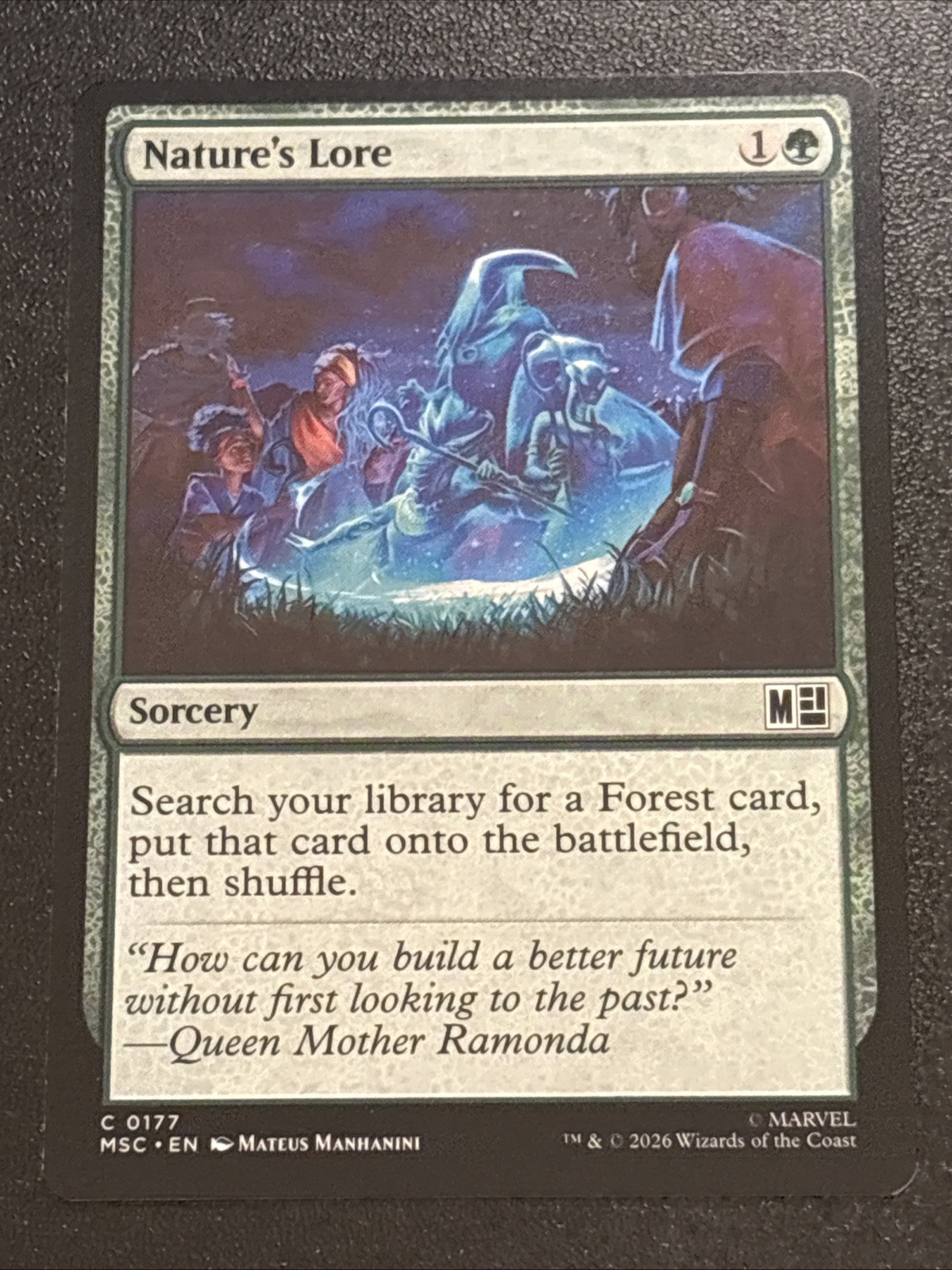 MTG Commander: Marvel Super Heroes Nature’s Lore 0177