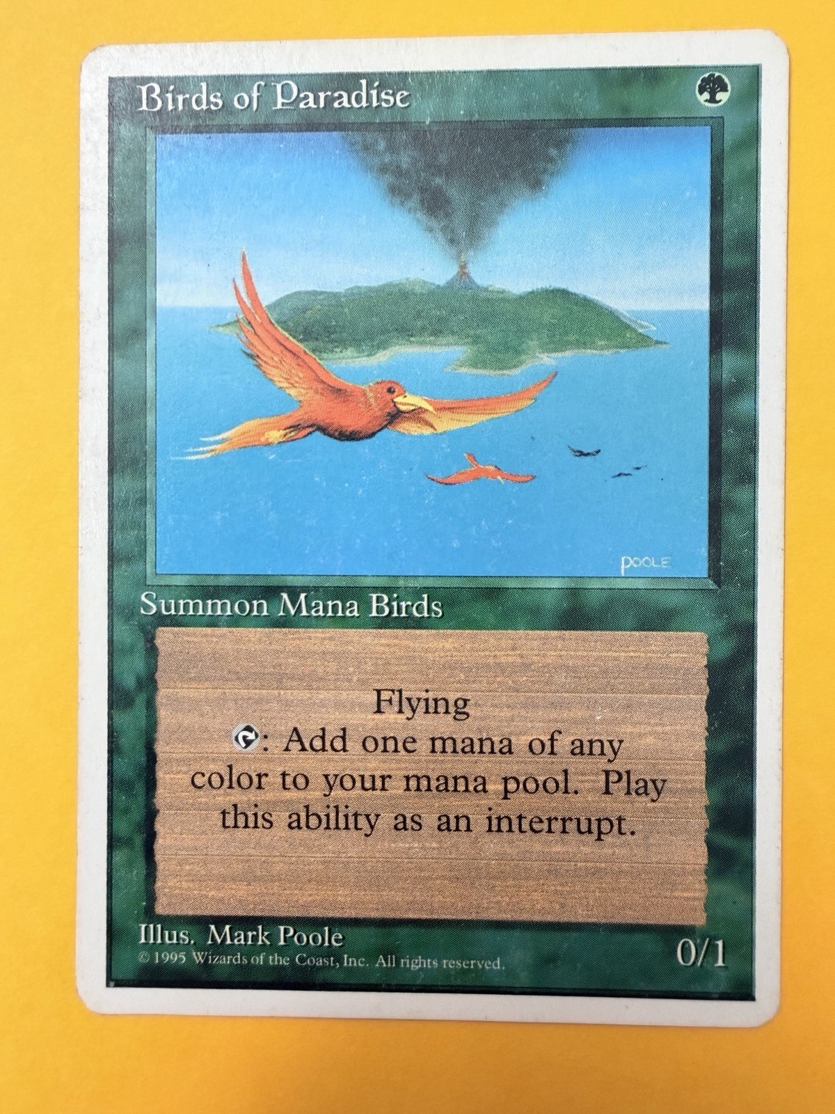 MTG Birds of Paradise 4th and 6th edition
