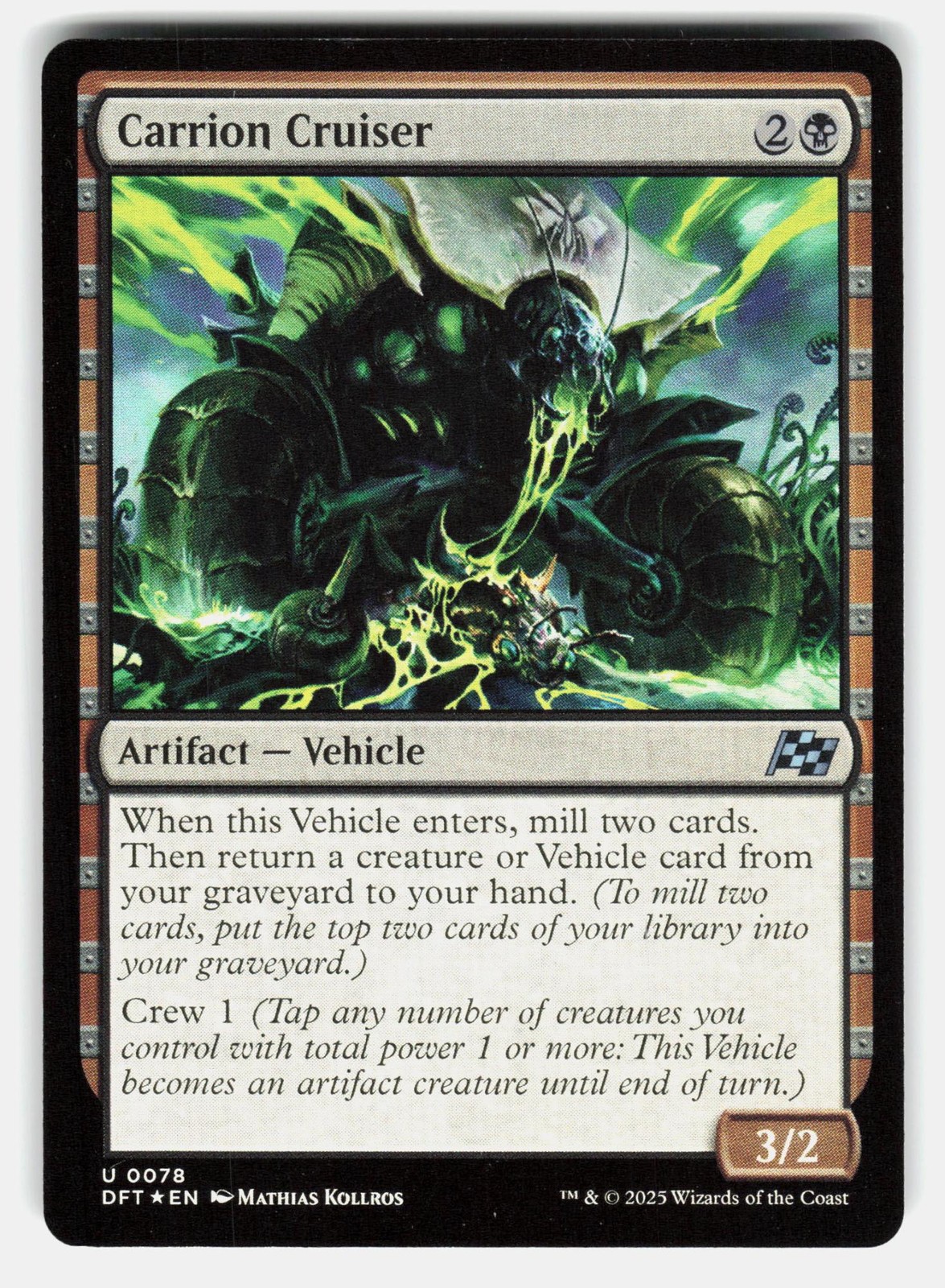 CARRION CRUISER FOIL – Magic: The Gathering – KOLLROS LP