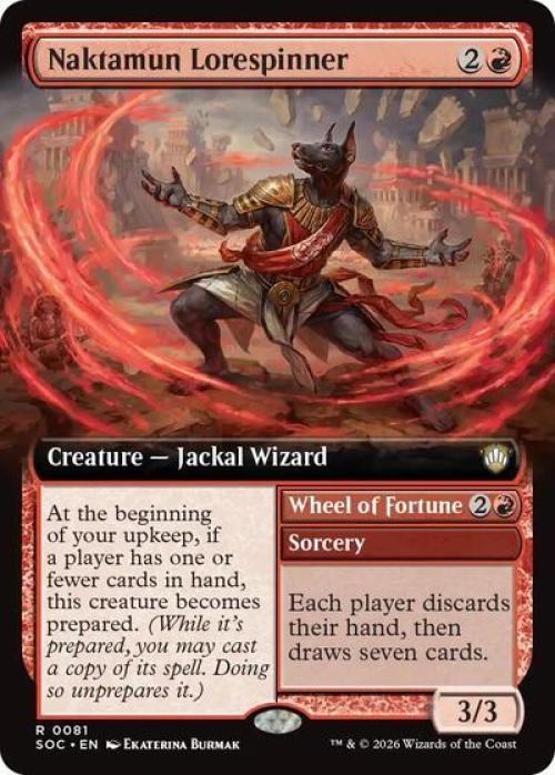 Naktamun Lorespinner (Extended Art) – Near Mint MTG