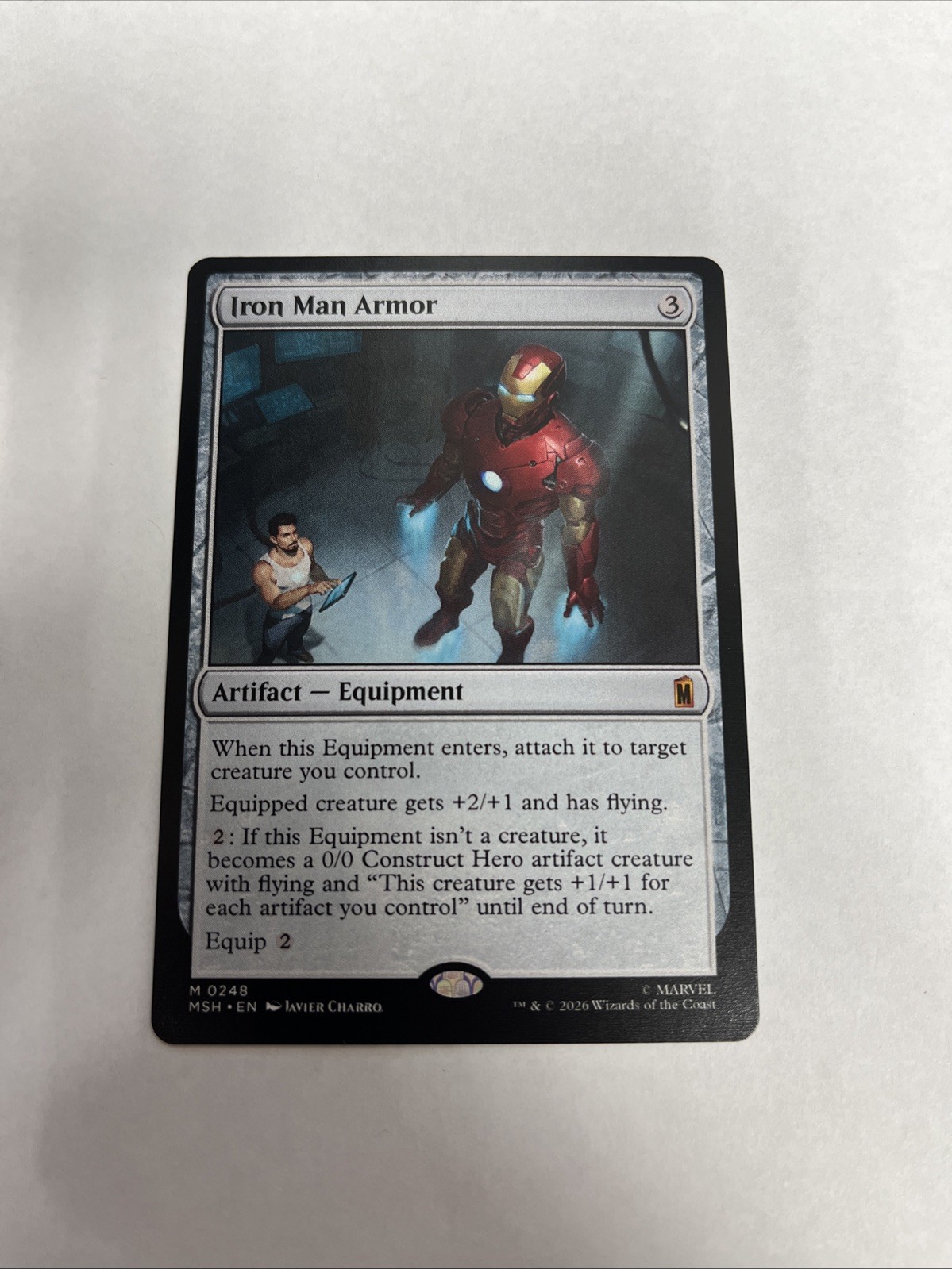 Iron Man Armor Nonfoil Card #0248 MTG LP