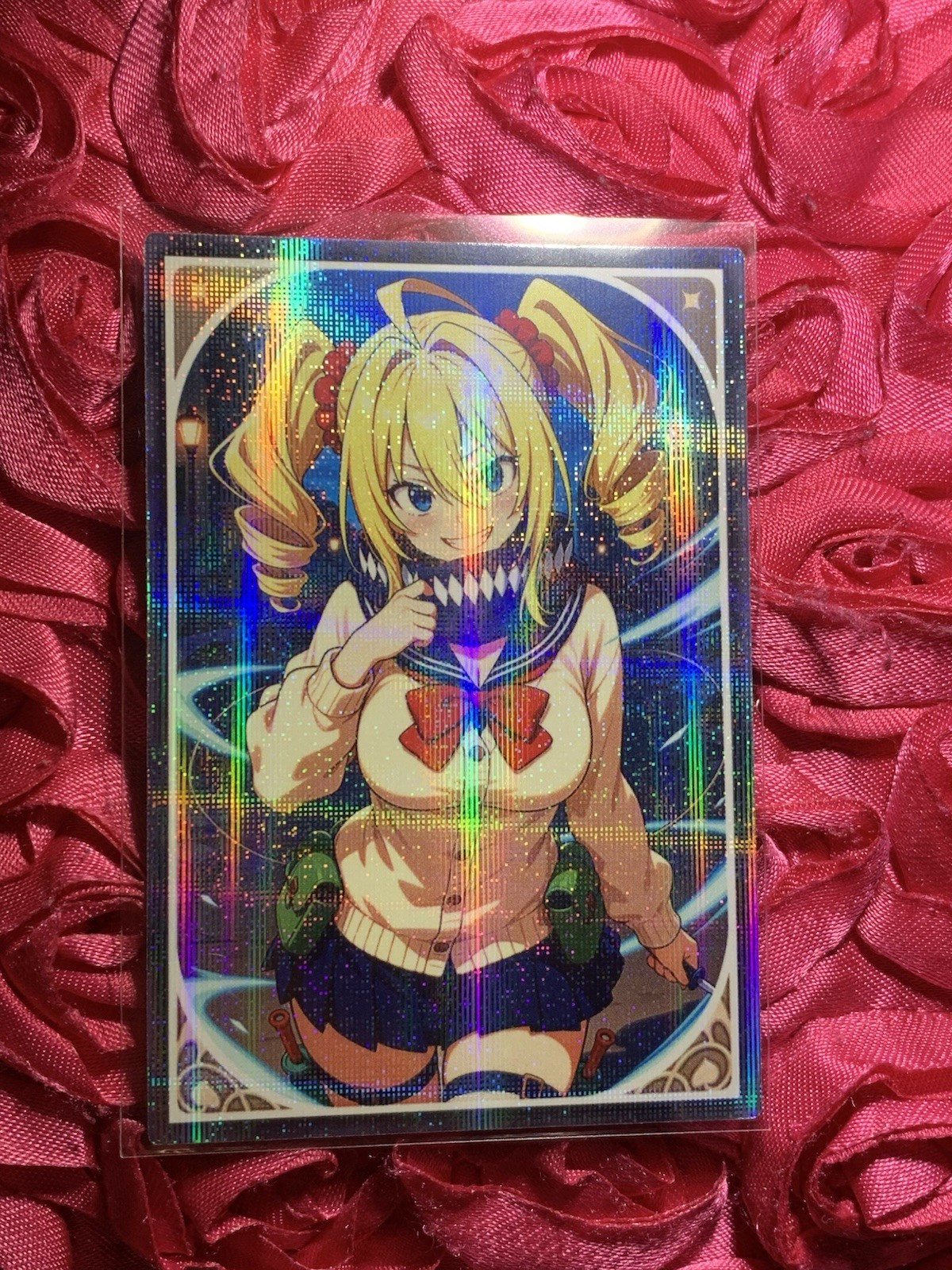 Ravel Phoenix HIGH SCHOOL DXD FIGHT Girls Waifu Anime Holo Card My Hero Academia