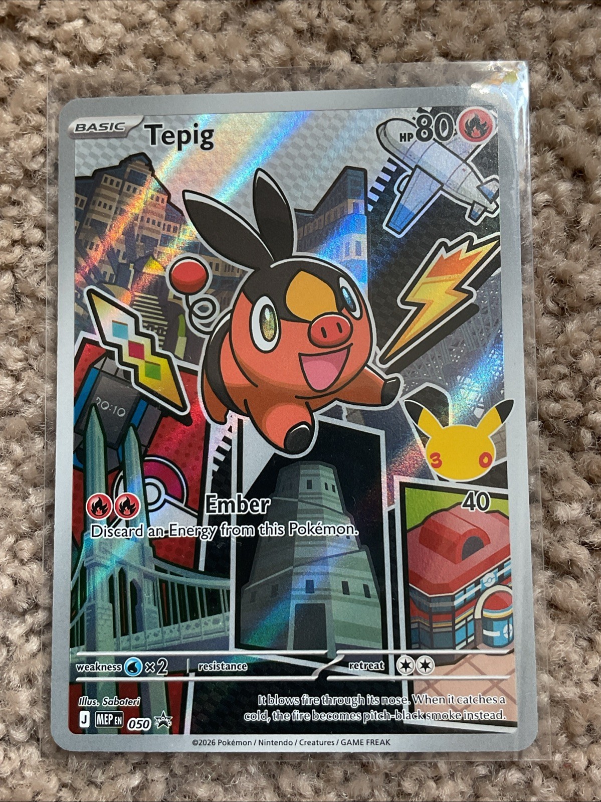 Series 2 Pokemon First Partner Illustration – Snivy 049, Tepig 050, Oshawott 051