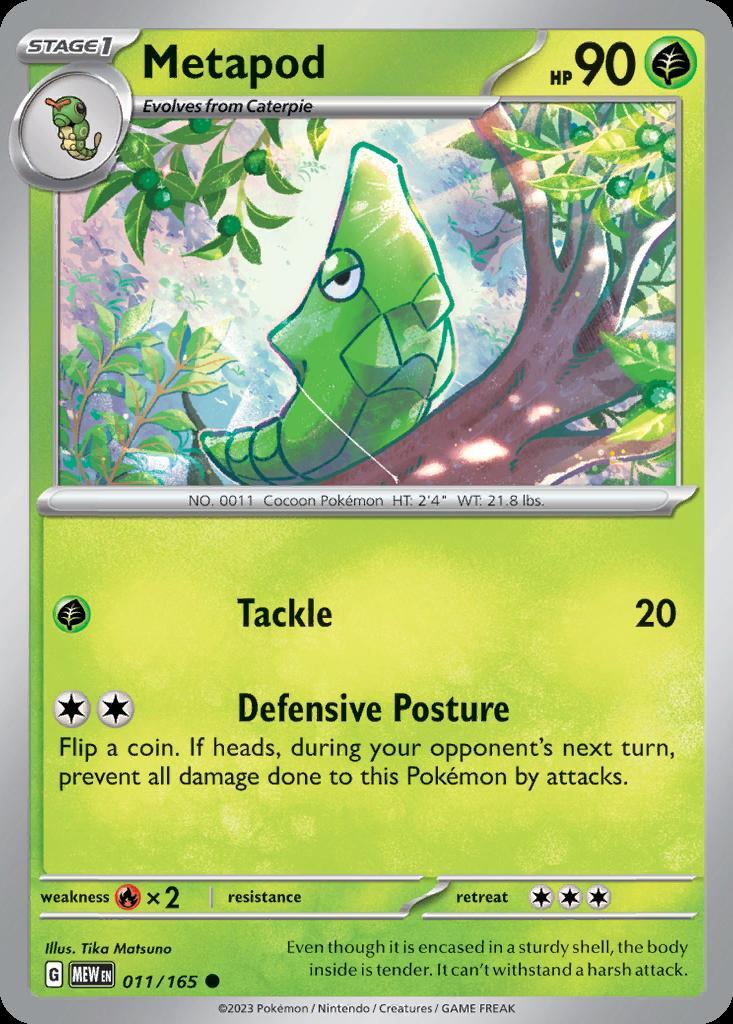 Pokemon Metapod (11/210) 151 LP
