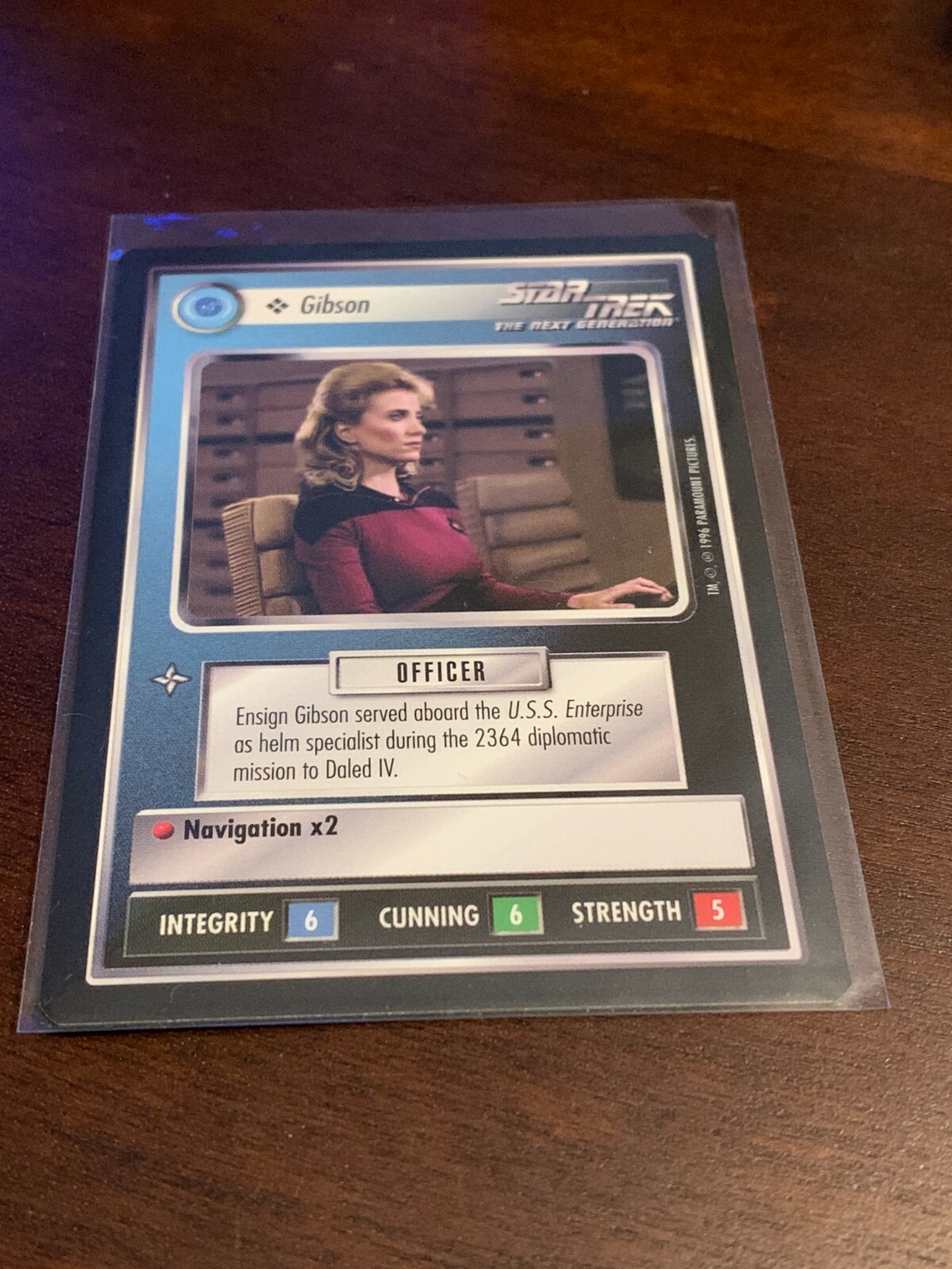 Star Trek CCG Q Continuum Gibson