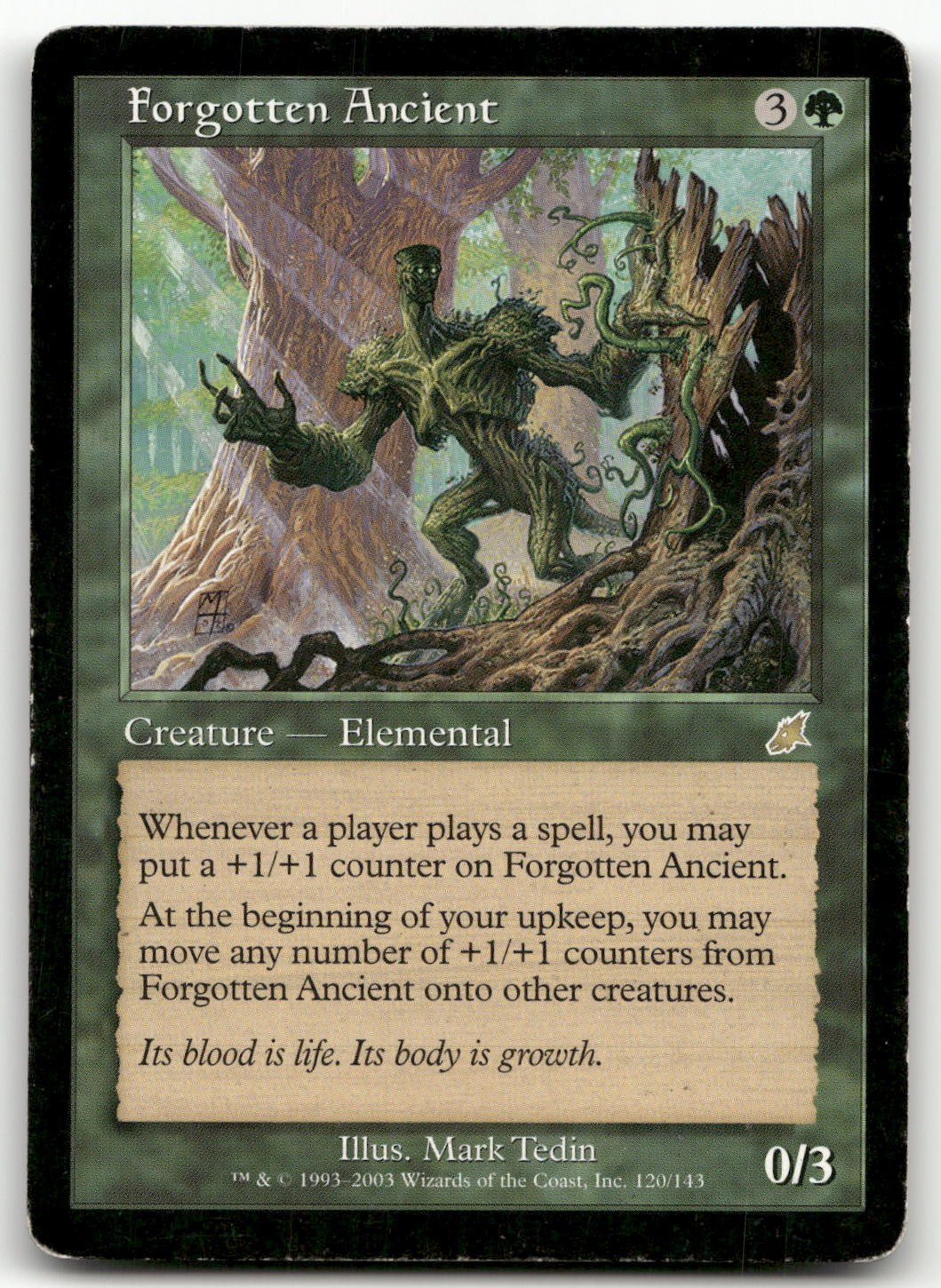 Forgotten Ancient #120 (HP) Scourge SCG Magic MTG