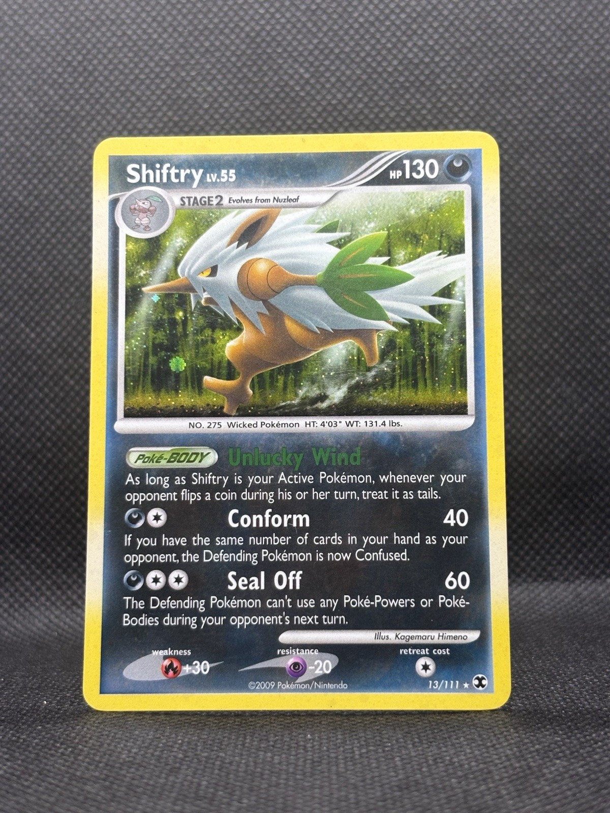 Shiftry Rising Rivals 13/111 Holo