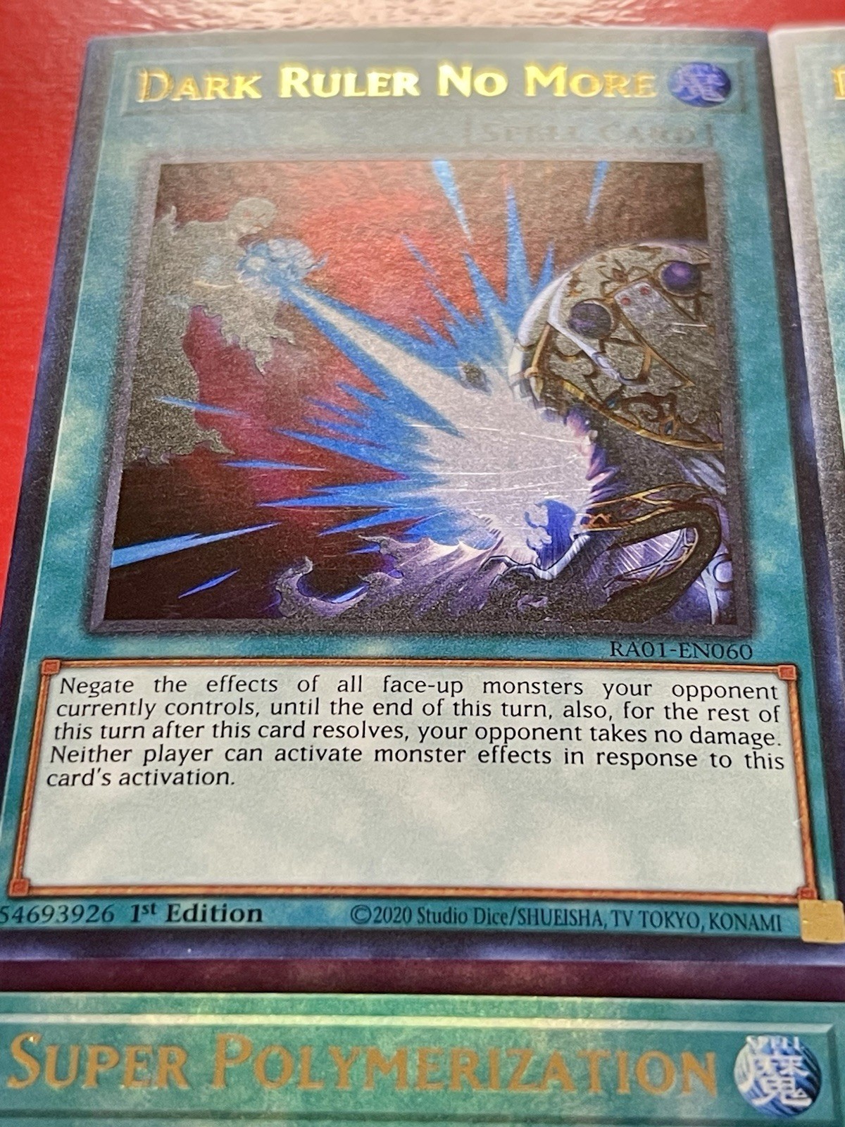 3x Super Polymerization + 3x Dark Ruler No More | Ultra Rare | NM | YuGiOh!