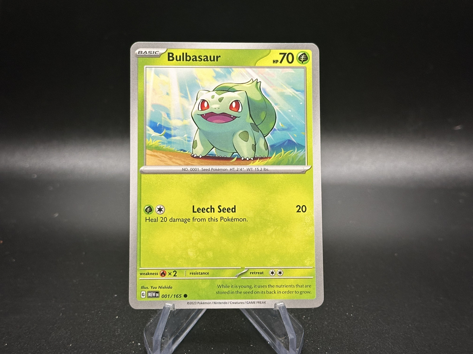 Bulbasaur – 1/165 Scarlet & Violet 151 – Pokémon TCG