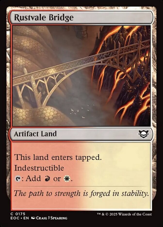 Rustvale Bridge – Edge of Eternities Commander – MTG