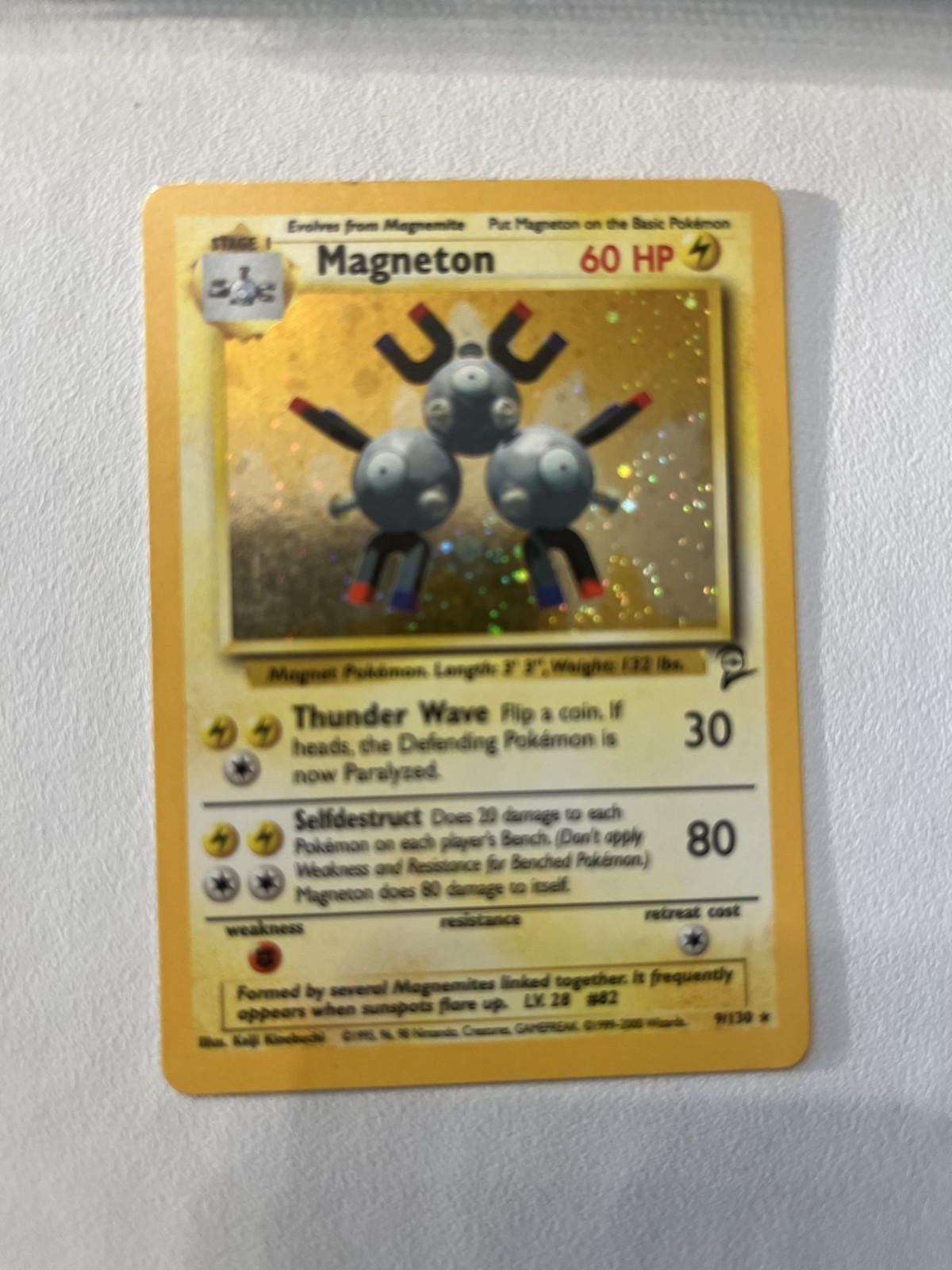 Magneton 009/102 Base Set Holo Rare