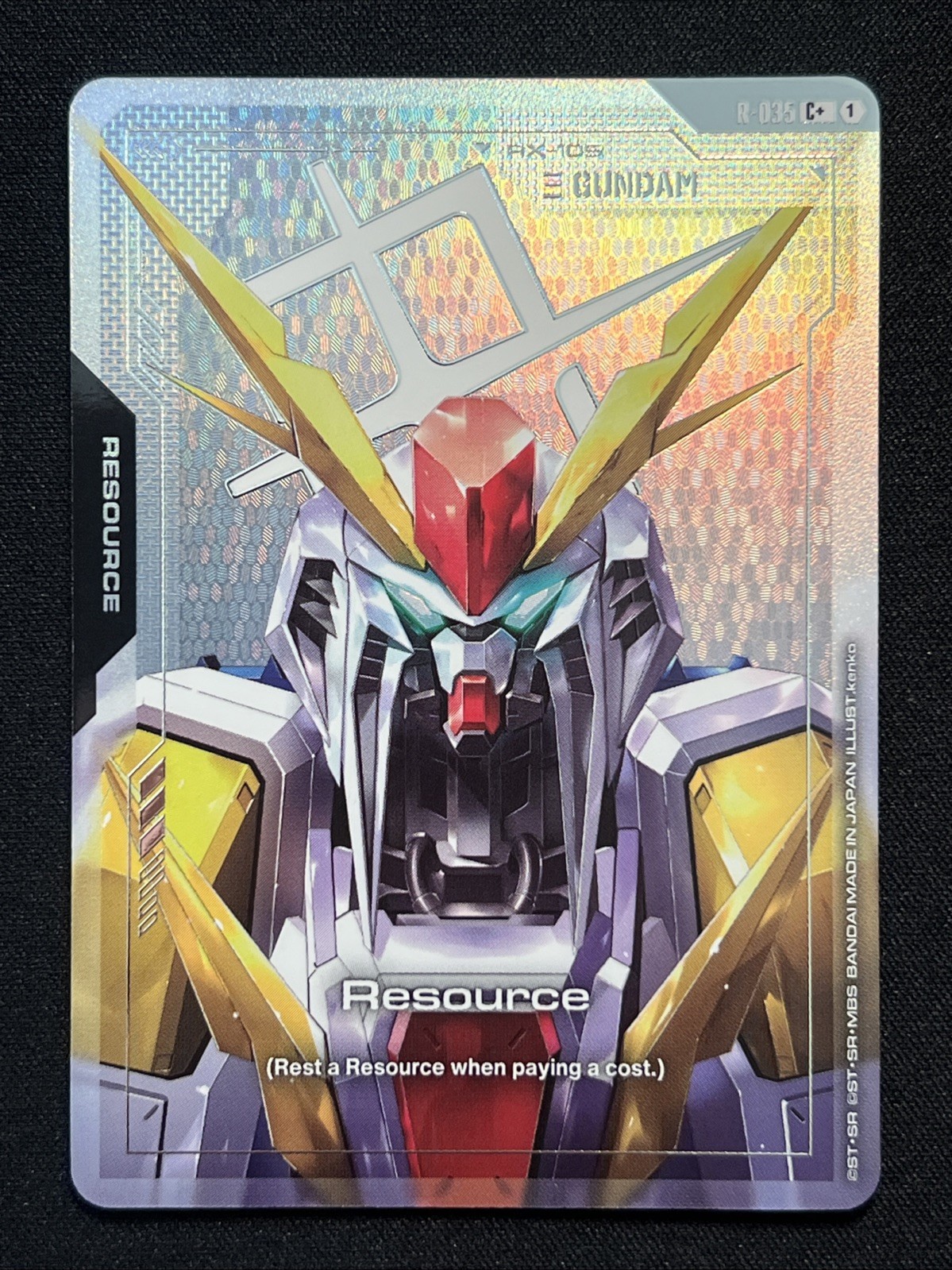 Resource R-035 C+ FOIL – Phantom Aria – Gundam TCG Card Game Nm/M