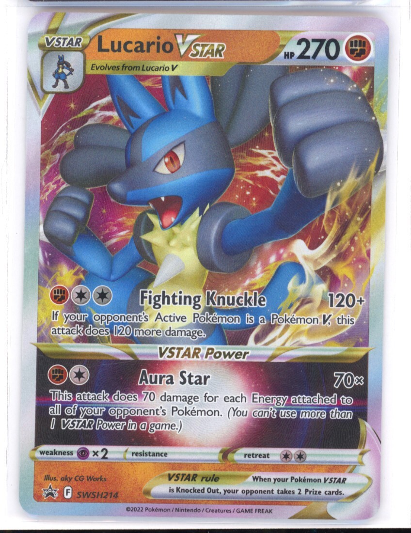Lucario VSTAR – SWSH291 – SWSH: Sword & Shield Promo Cards (SWSD) – NM 0321#71