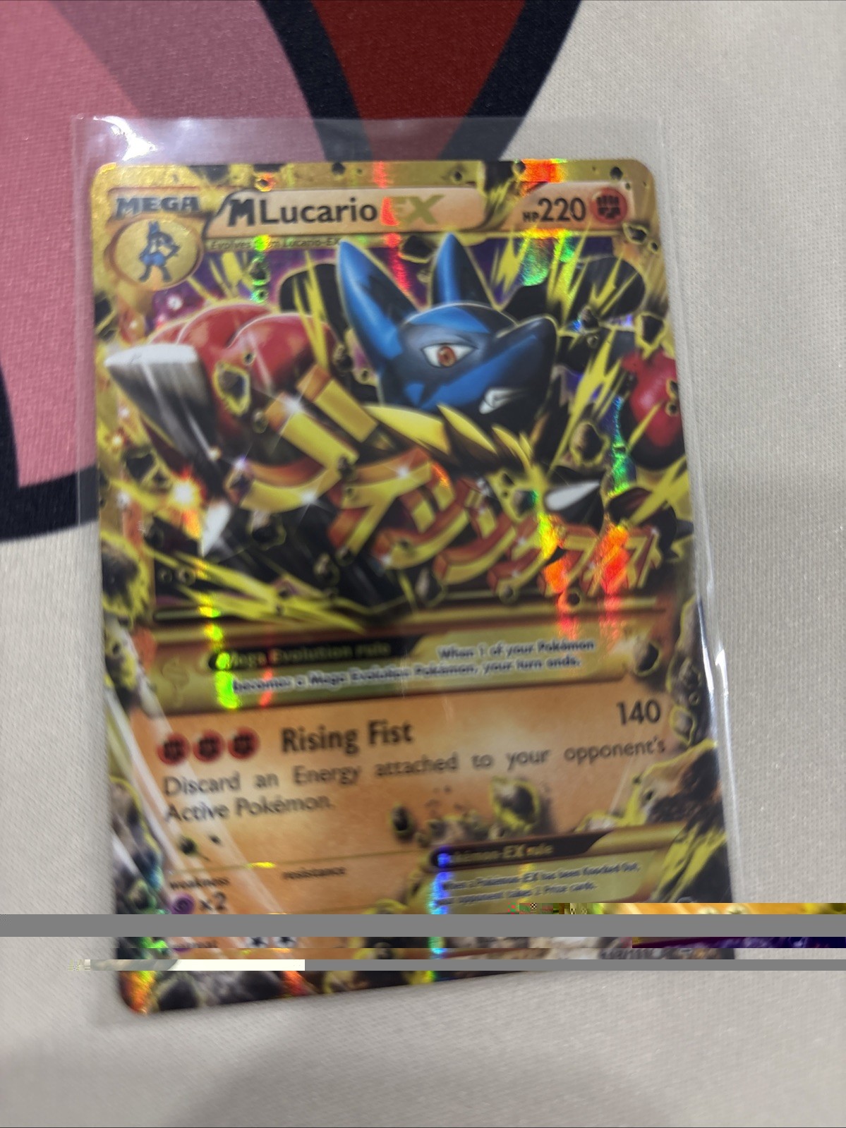 M Lucario EX (Secret) 113/111 XY – Furious Fists Holo