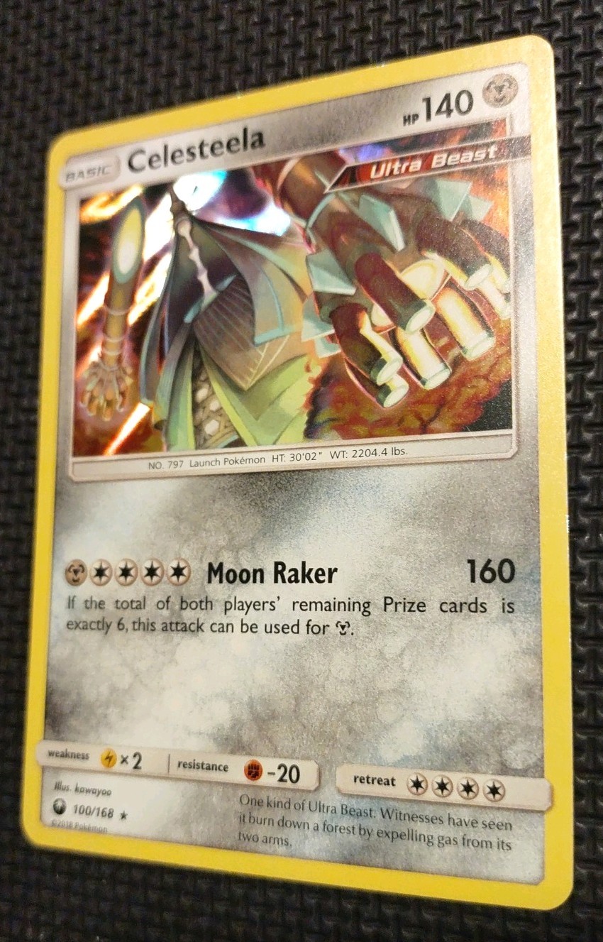 Pokemon Celesteela Holo Rare Card Celestial Storm 100/168 Near Mint Condition