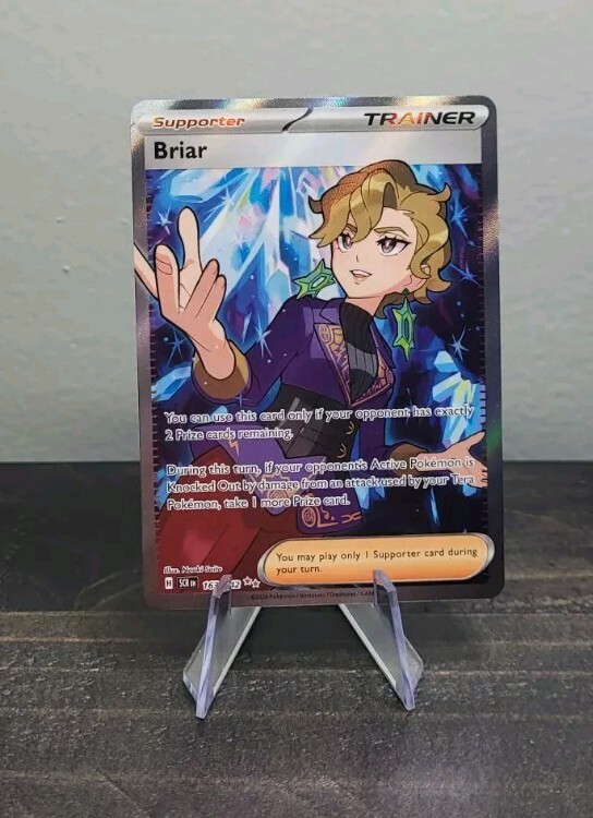 Briar 163/142 Stellar Crown Full Art Pokémon Trainer NM/MINT