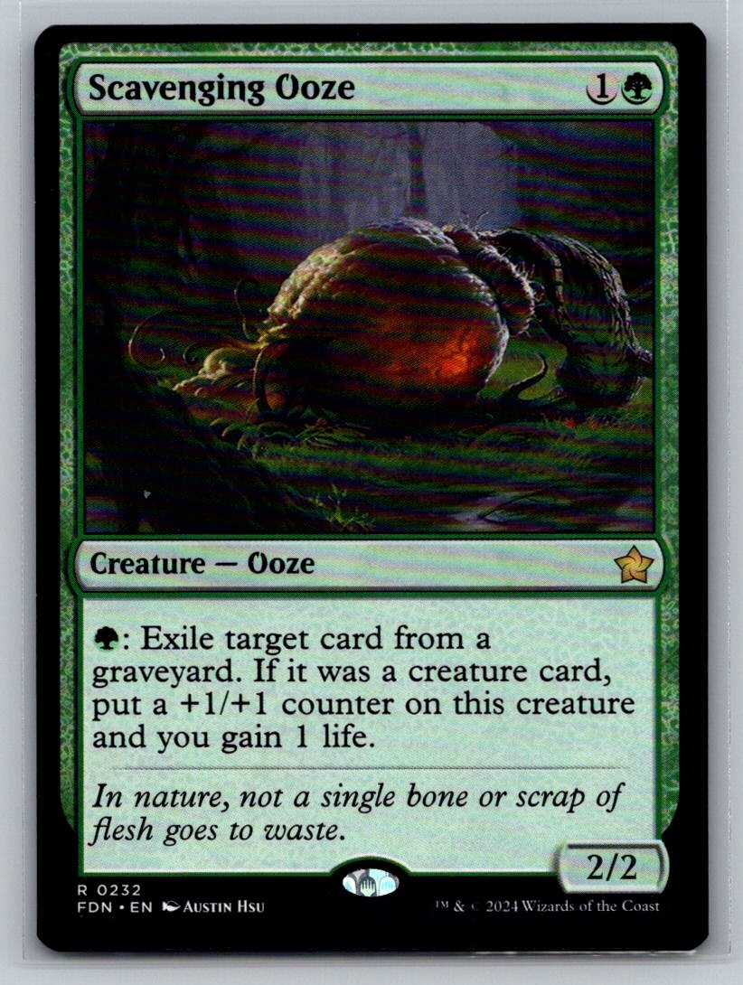 SCAVENGING OOZE FOUNDATIONS 232 RARE MAGIC: THE GATHERING – NM/M
