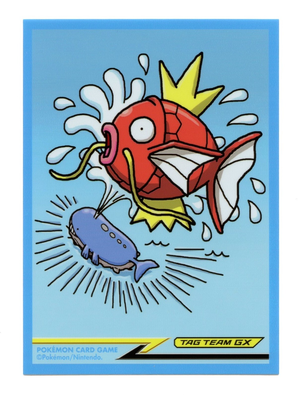 Magikarp & Wailord 2019 Tag Team GX Individual Card Sleeve Pokemon Center Japan