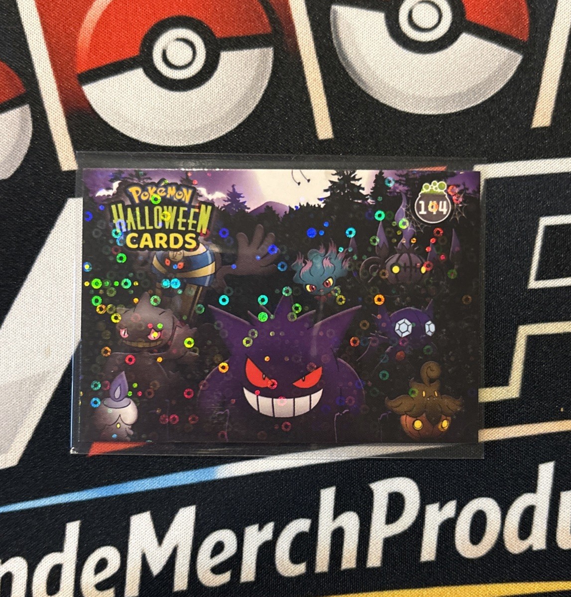 Rare Full Art Halloween Gengar, Sableye And Friends Collectoons Low Pop Card