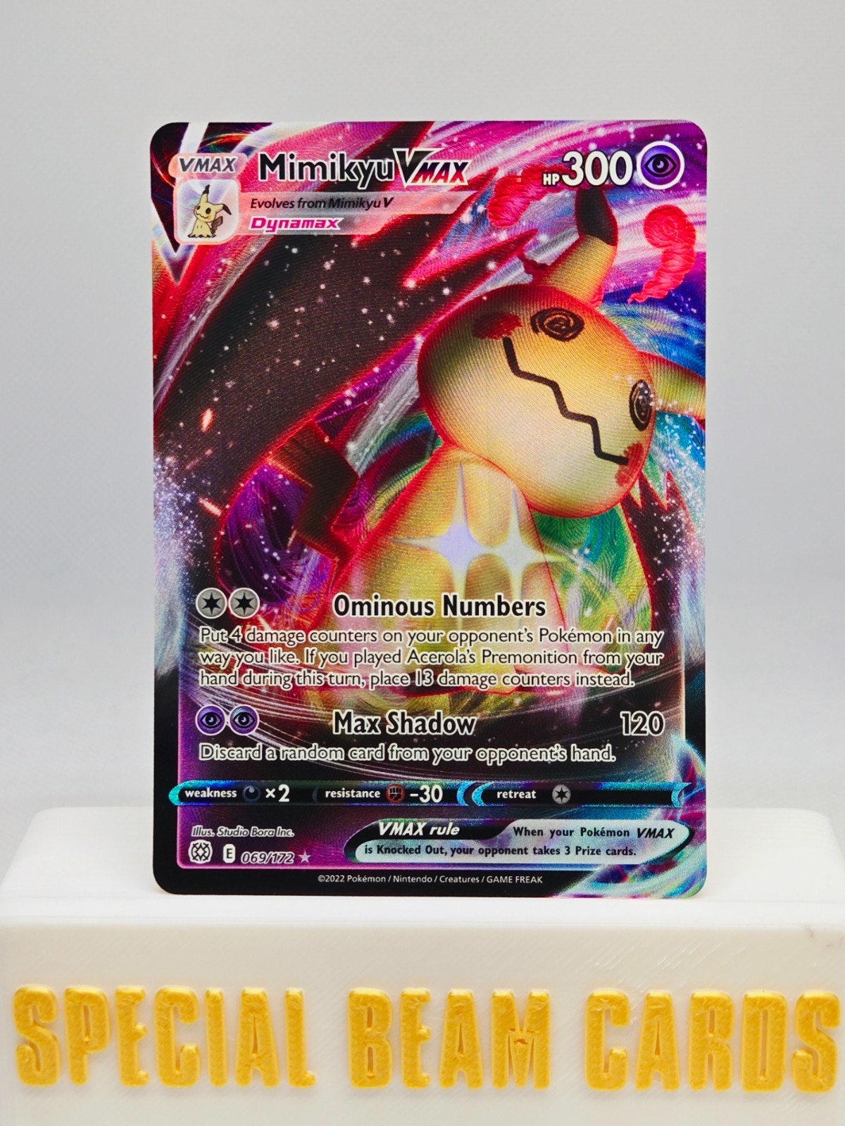 Pokémon Mimikyu VMAX 069/172