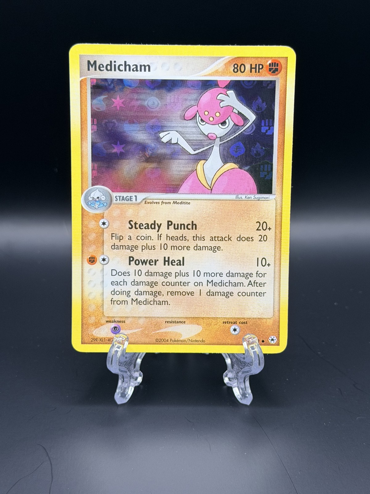 Medicham 29/109 Reverse Holo EX Team Rocket Returns 2004 Pokémon Card NM