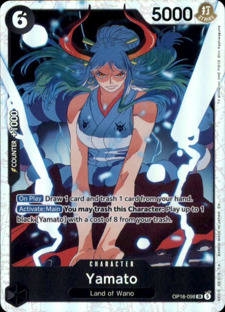 Yamato (098) Foil SR The Time of Battle OP16-098 NM