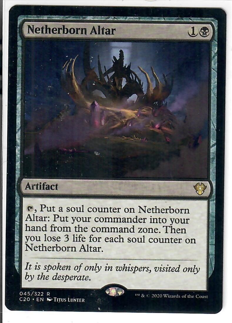 Netherborn Altar 045/322 Rare The List Reprints Magic: The Gathering LP
