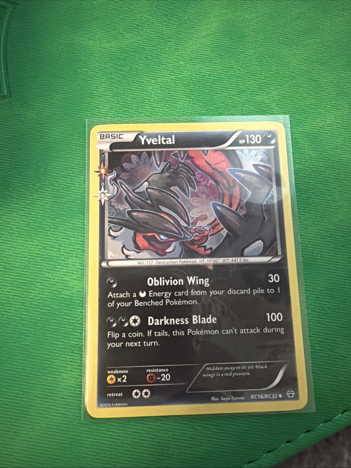 Yveltal RC16-32 Generations: Radiant Collection Holo