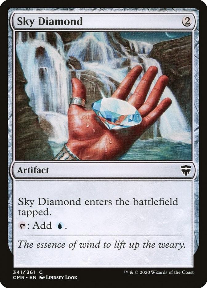 Magic the Gathering MTG Sky Diamond (341) Commander Legends LP