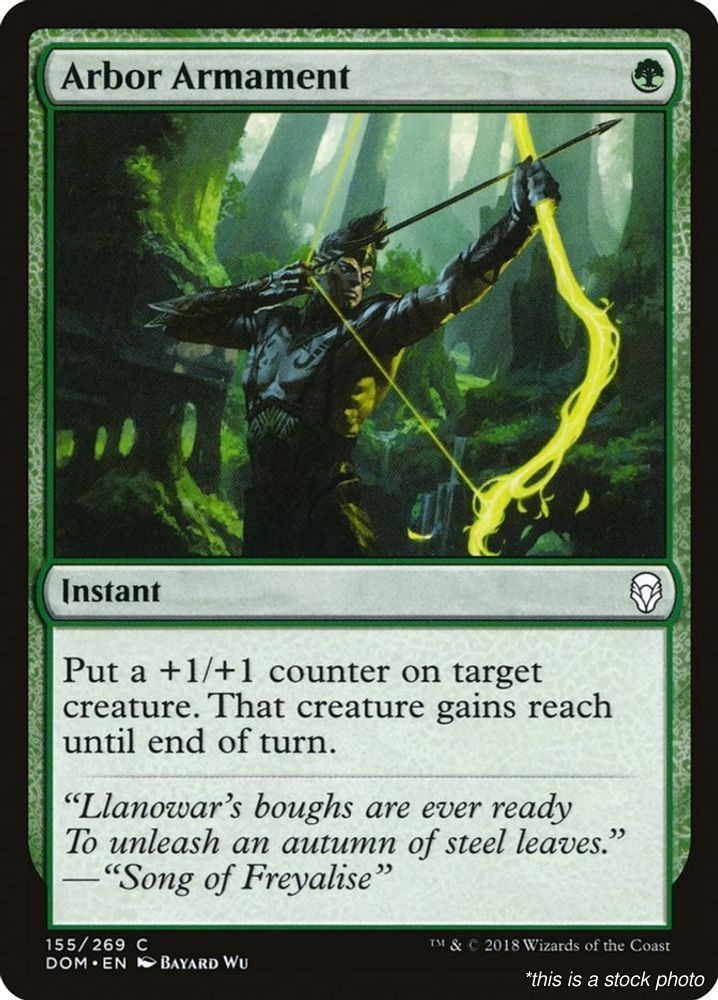Arbor Armament (DOM 155) Normal, Dominaria, MTG
