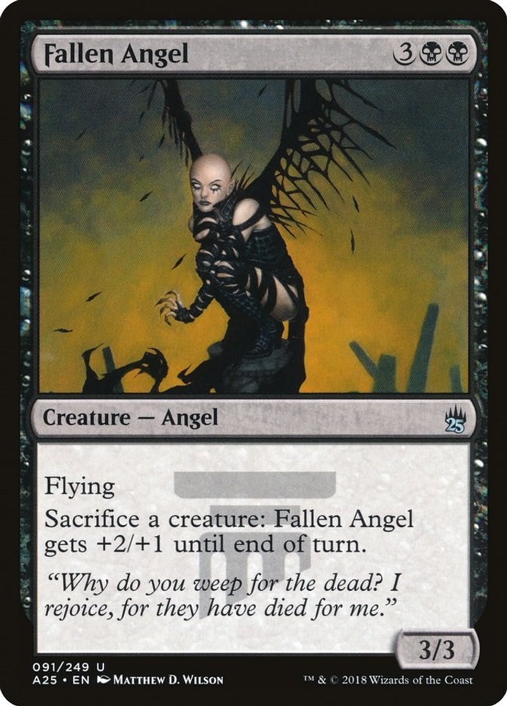 Fallen Angel – A25 – 91 NM/LP