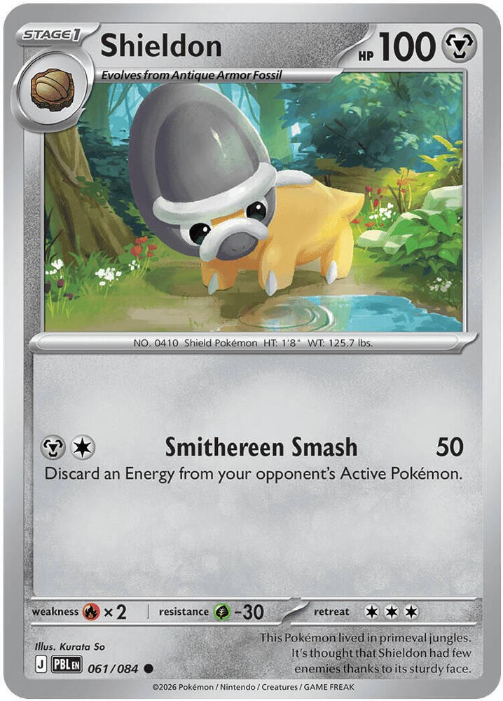 Shieldon 061/084 Common ME05: Pitch Black NM
