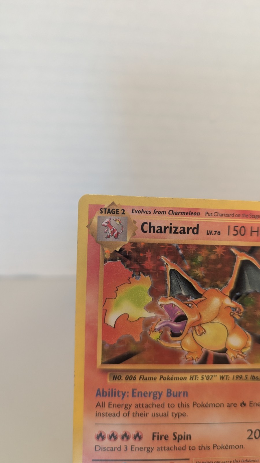 Charizard 11/108 Evolutions Holo