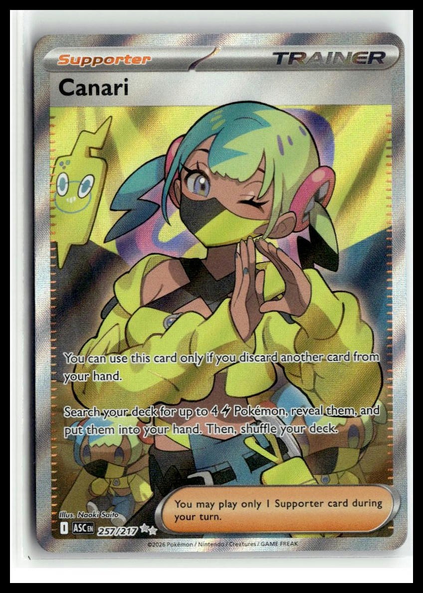 ME: Ascended Heroes #257/217 Canari