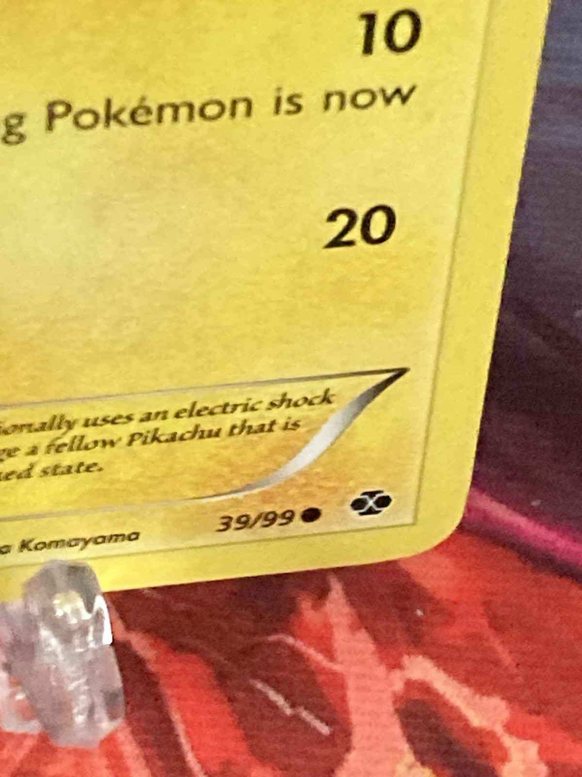 Pikachu 39/99 Next Destinies Regular