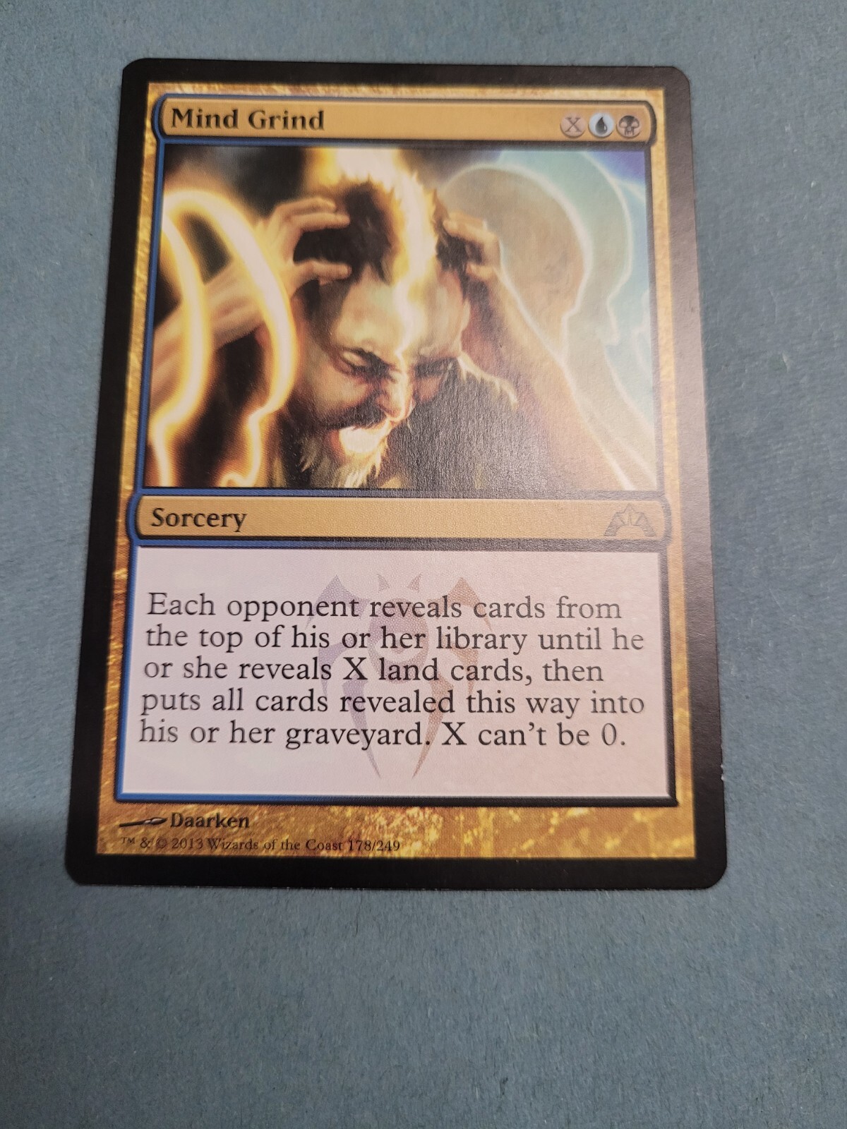 MTG Mind Grind – Gatecrash – Rare Multicoloured Card