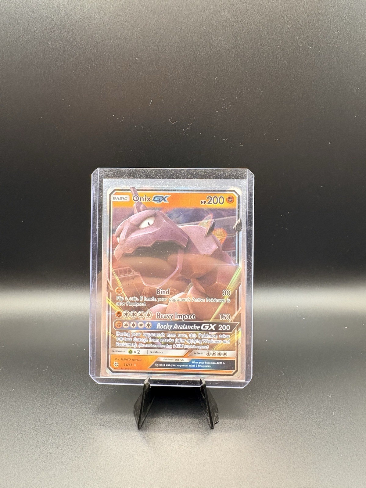 Onix GX 36/68 Hidden Fates Holo