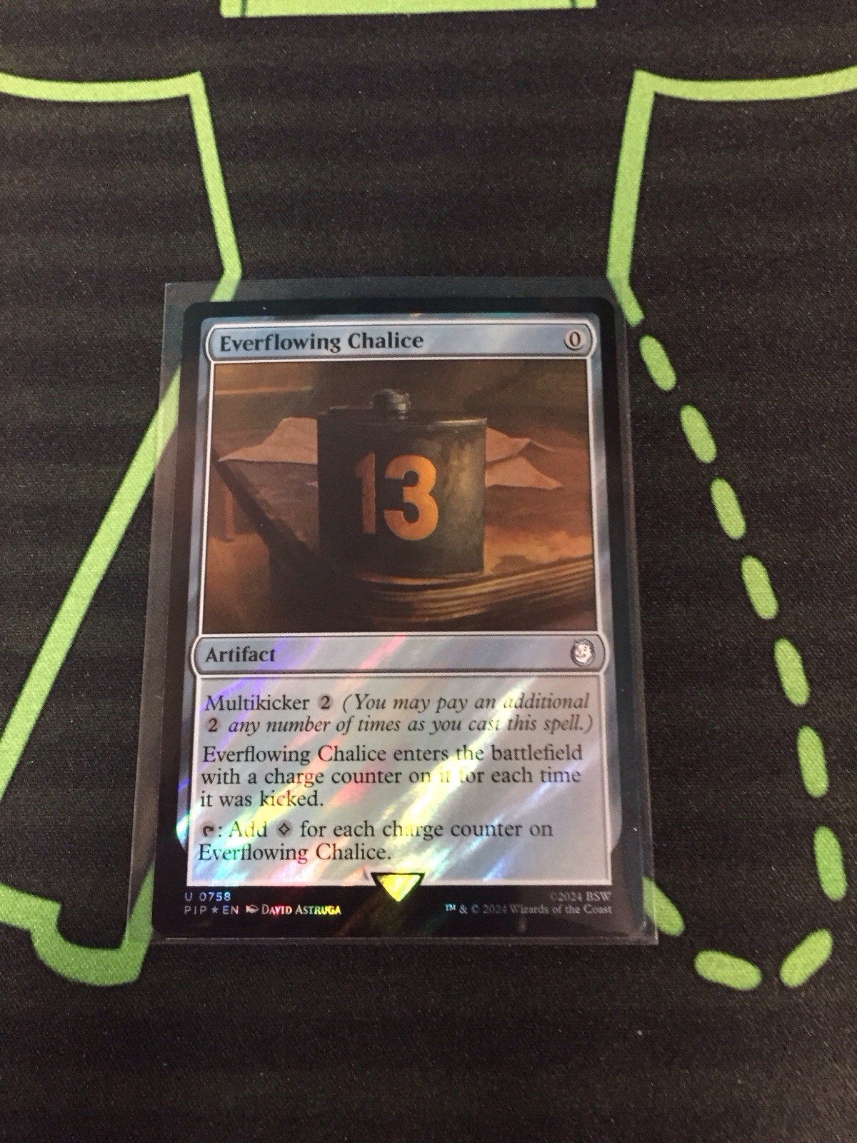 MTG Magic The Gathering Everflowing Chalice Surge Foil Artifact Fallout
