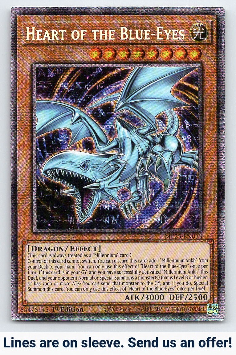 2025 Mega-Pack #MP25-EN013 Heart of the Blue-Eyes