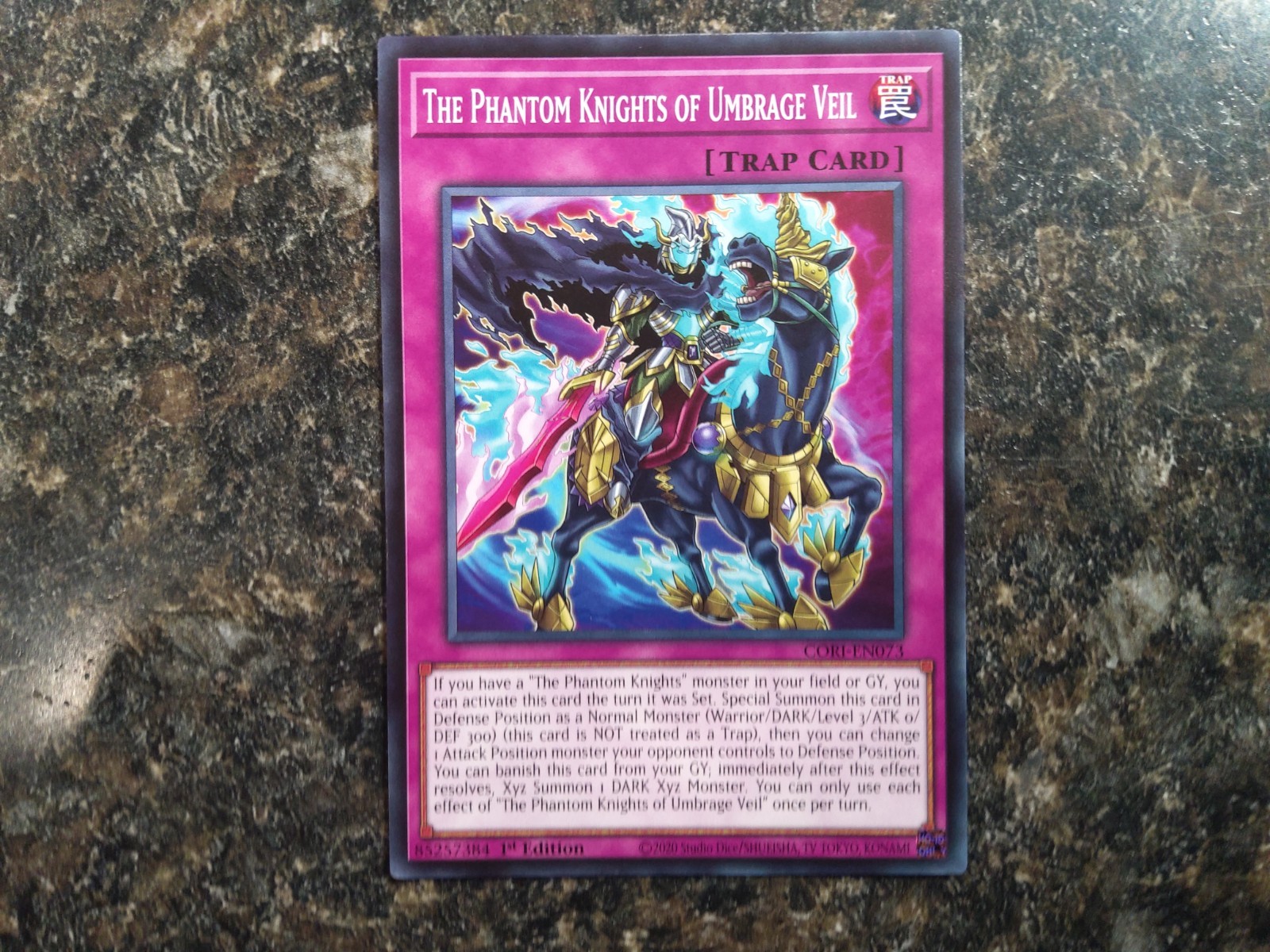 The Phantom Knights DECK CORE Decayed Cloak Doomed Soleret Umbrage Veil YUGIOH