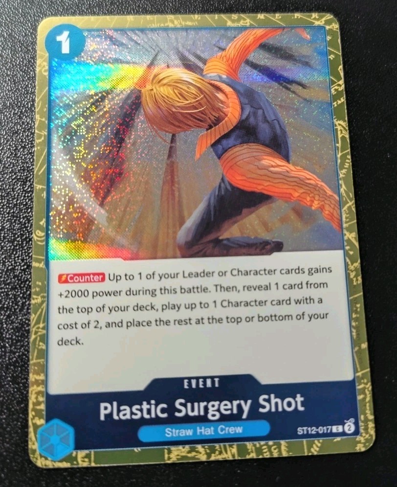 One Piece CCG Plastic Surgery Shot PRB02 C Foil ST12-017 NM