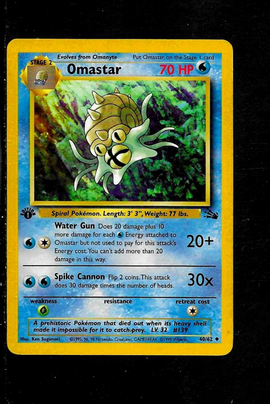 Omastar- # 40/62 – 70HP – Stage 2 – 1st Edition -1999 – NM
