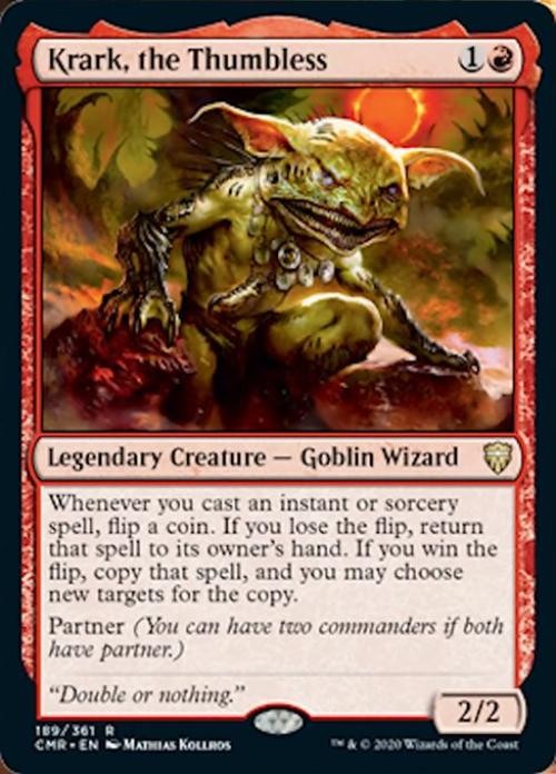 Krark, the Thumbless – Near Mint MTG Commander Legends