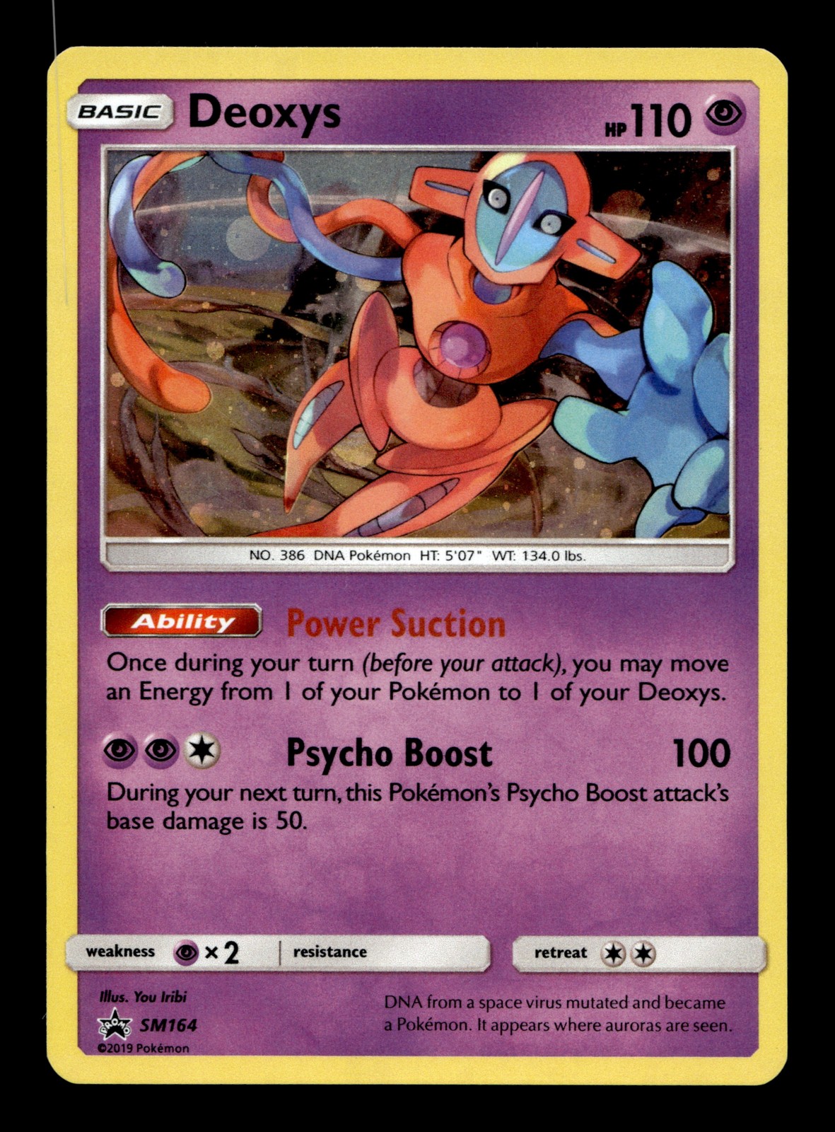 Deoxys SM164 SM Promos Holofoil Pokemon TCG