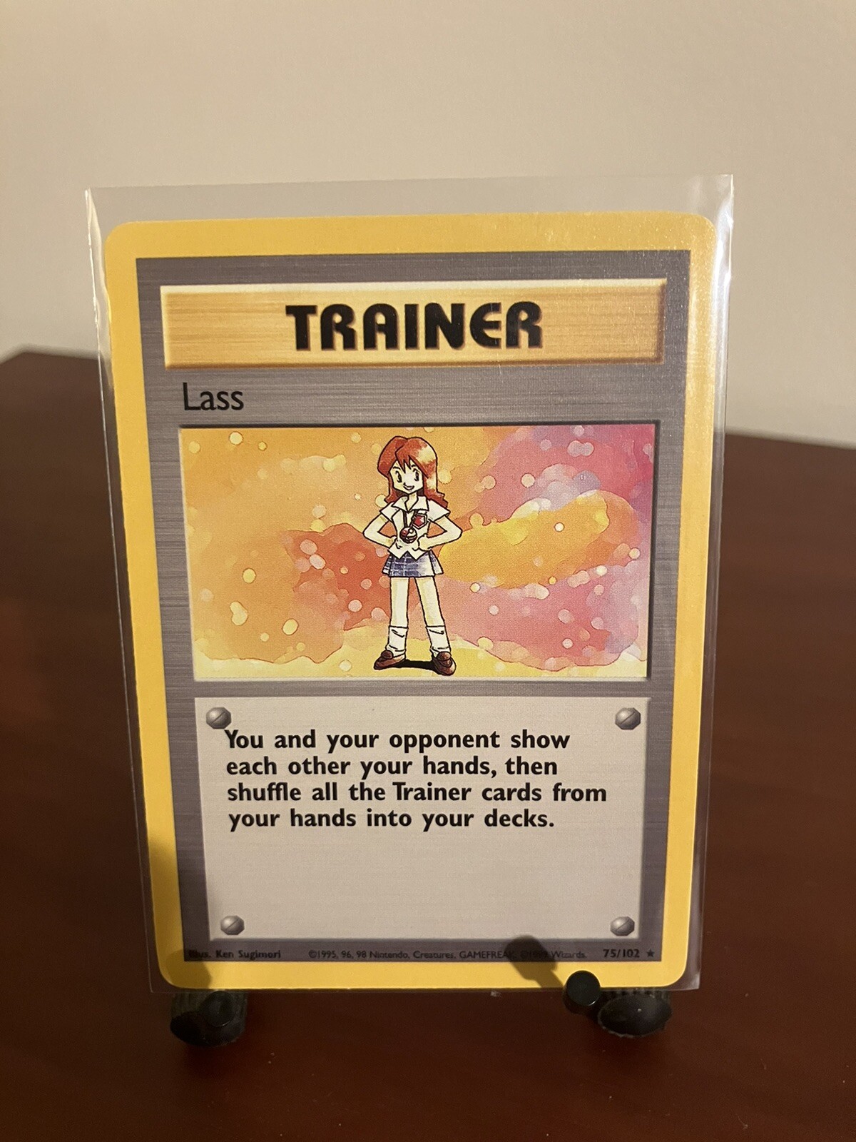 Lass 075/102 Base Set (Shadowless) Regular