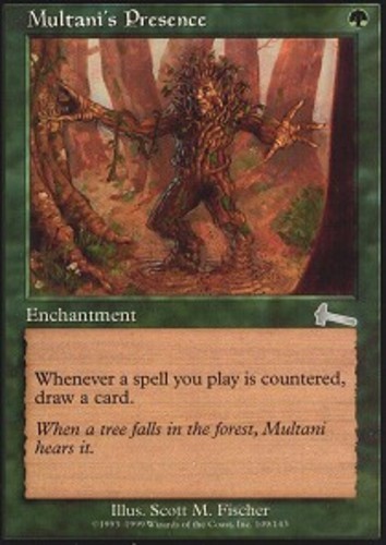 MTG – Multani’s Presence – Urza’s Legacy – MP, English Magic FLAT RATE SHIP