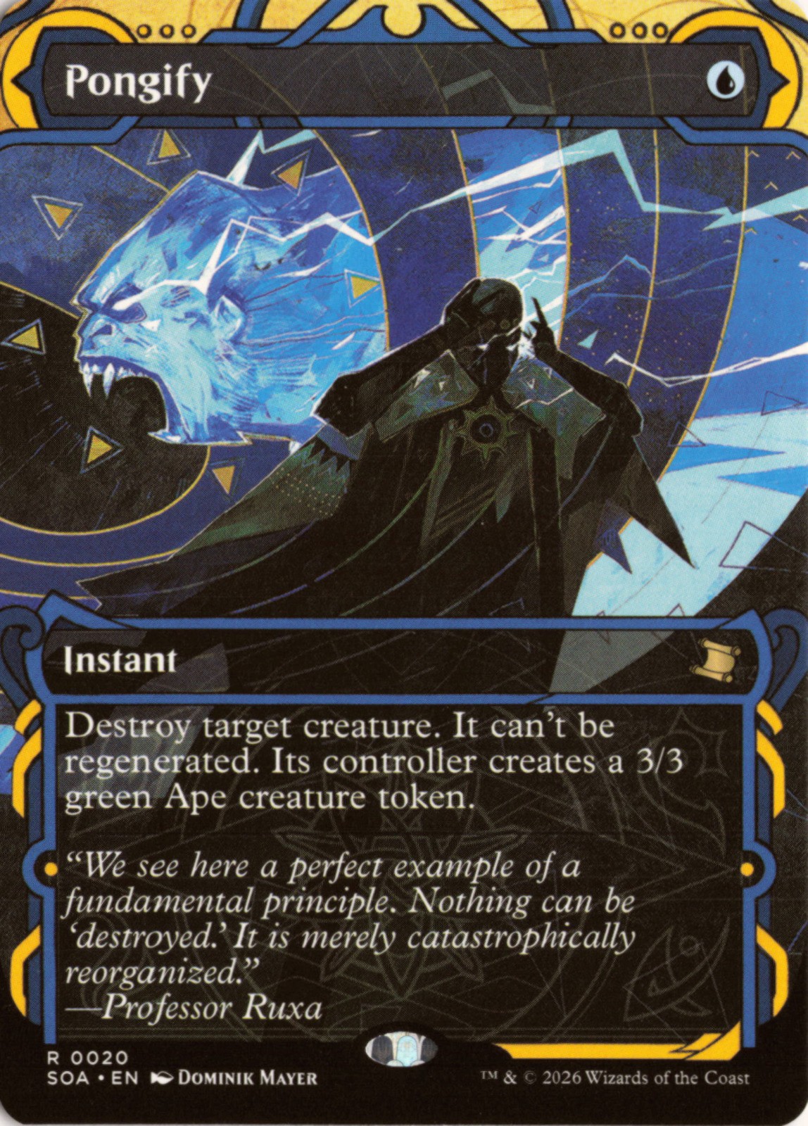 Pongify 20 SOA Secrets of Strixhaven: Mystical Archive NM