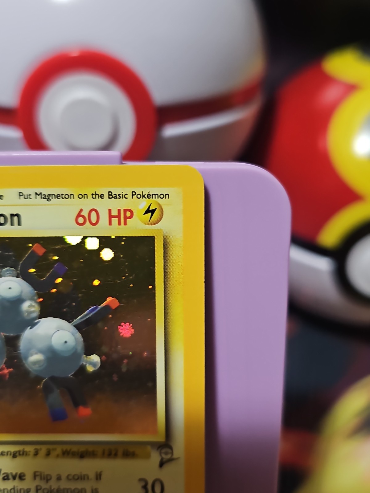 Pokemon TCG Magneton 009/102 Base Set Holo Rare MP
