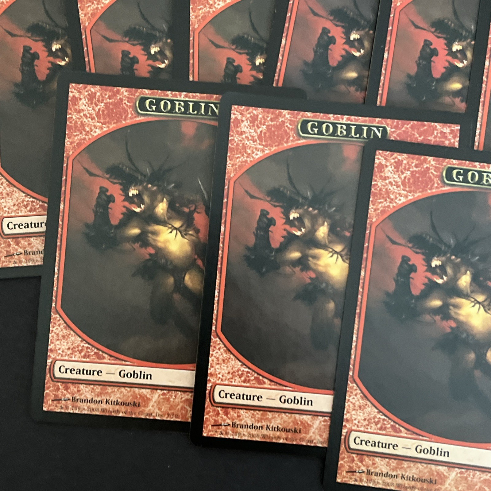 MTG 10x Goblin Token – Shards of Alara – Magic: The Gathering