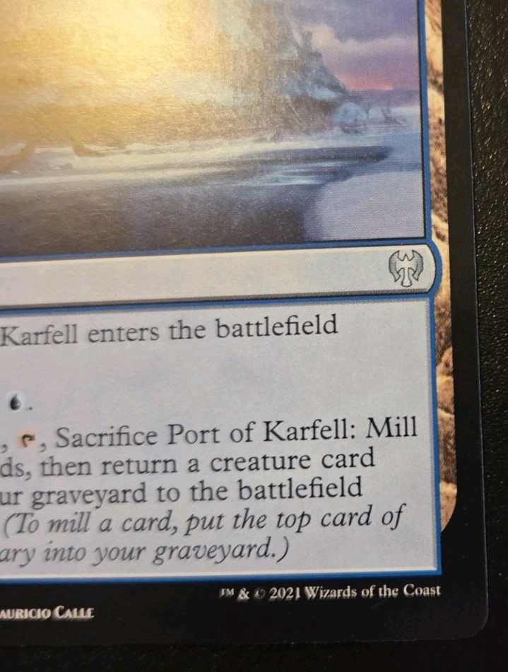 Port Of Karfell 265/285 Uncommon Kaldheim Magic: The Gathering